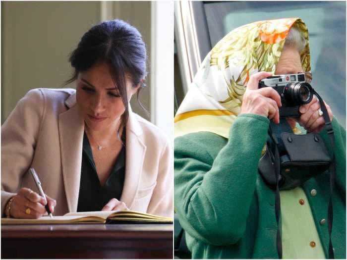 Hidden talents of members of the royal family, from the Queen's photography to Meghan Markle's calligraphy