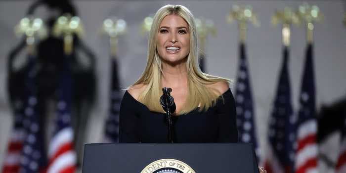 Ivanka Trump showers her father with praise in a triumphant Republican convention speech from the White House