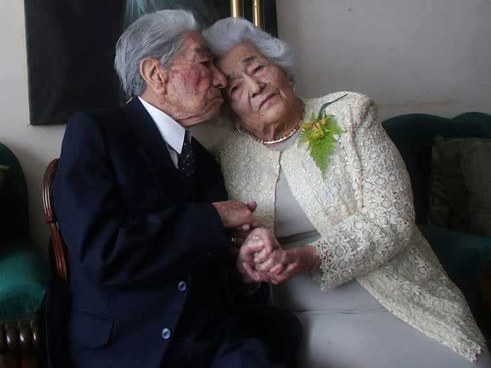 The world's oldest couple's 'secret formula' to their 79-year marriage is love, maturity, and respect