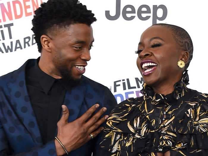 'Black Panther' star Danai Gurira calls Chadwick Boseman the 'epitome of kindness, elegance, diligence, and grace' in a touching tribute