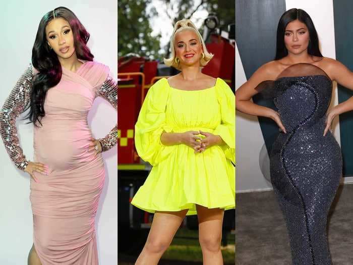 Katy Perry, Kylie Jenner, and 6 other celebrity moms on how their bodies changed during pregnancy