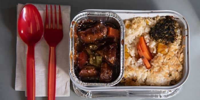 Airlines are selling in-flight meals for people who aren't flying but really miss eating on a plane