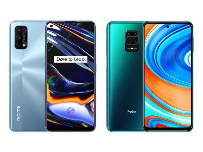 Realme 7 Pro vs Xiaomi Redmi Note 9 Pro Max – price, specifications and design compared