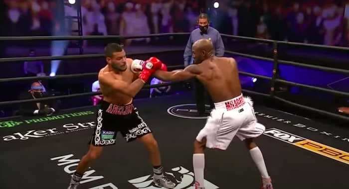 Yordenis Ugas out-punched his opponent in every round of a world title fight, but was almost robbed of a win by the judges