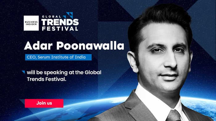 India has its eyes and hopes pinned on Adar Poonawalla⁠⁠— the world’s biggest vaccine maker who will be speaking at the Global Trends Festival 2020