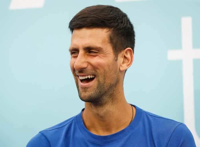 Novak Djokovic once laughed in the face of a journalist who suggested his bad temper could cost him matches in the future