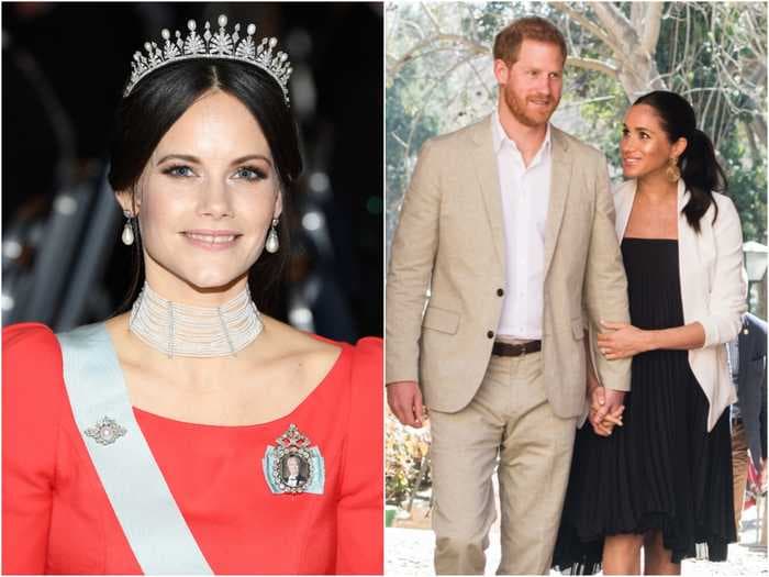 Sweden's Princess Sofia says she would never resign like Prince Harry and Meghan Markle, despite the 'stormy years' after her royal wedding