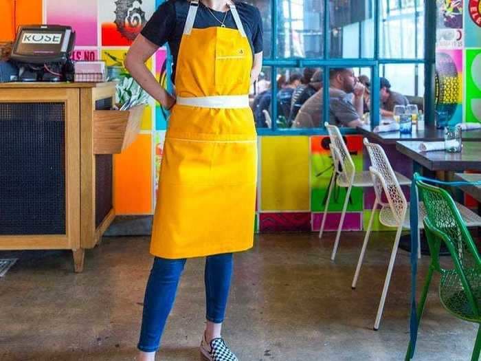 More than 6,000 restaurants worldwide use these colorful, sturdy aprons. We tested them out in our home kitchens.