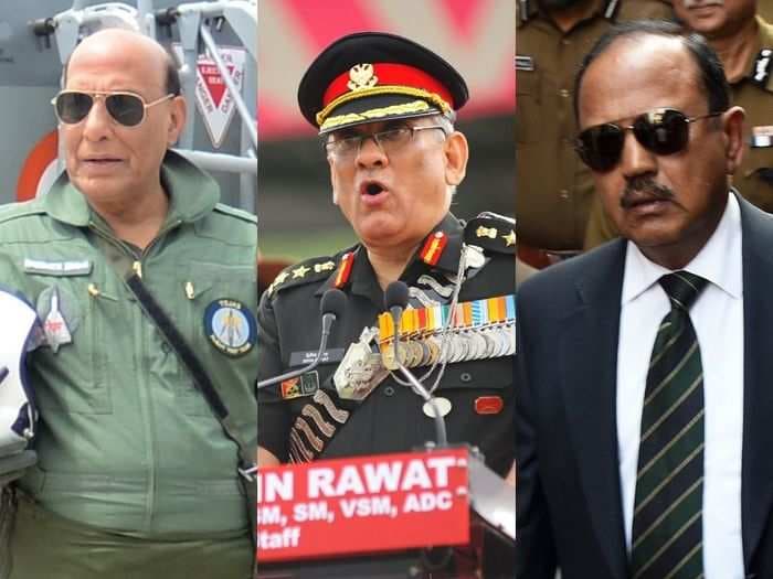 Rajanth Singh, Bipin Rawat, Ajit Doval and three Army Service Chiefs to discuss India-China border issue today