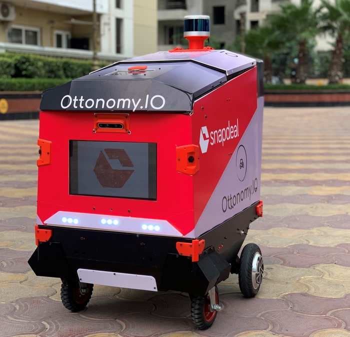 Snapdeal says it has just tested deliveries using robots and it was successful