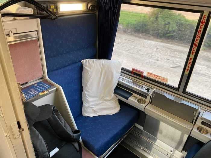 I traveled 30 hours from New Orleans to New York City in Amtrak's private Roomette sleeper cabin — here's why it's a great option for socially distant travel