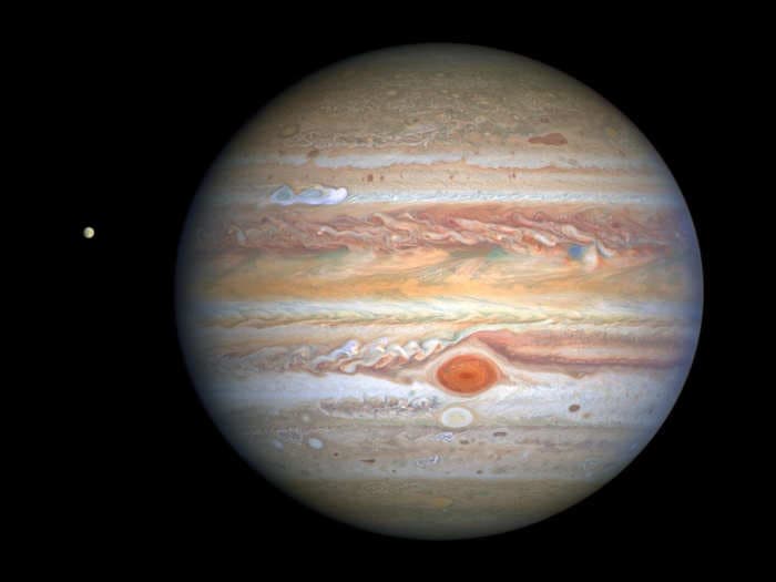 Jupiter's Red Spot Junior is ready to change colors — turning brick-red yet again