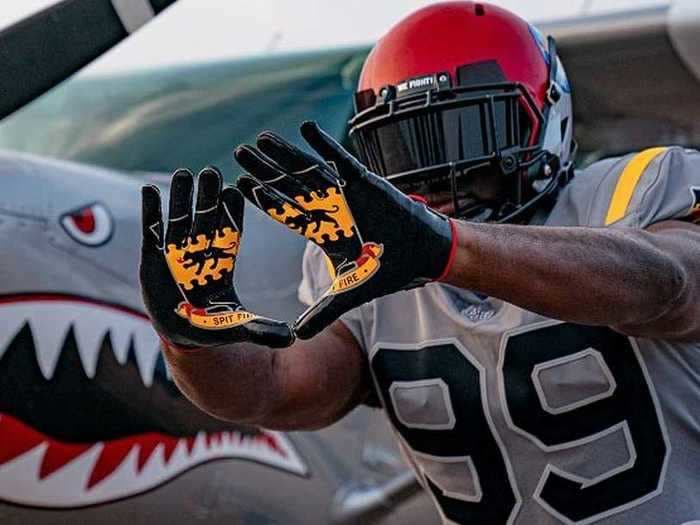 The Air Force Academy will wear gorgeous new uniforms against Navy to honor the famous Tuskegee Airmen