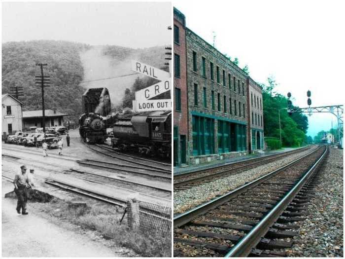 THEN AND NOW: Vintage photos of haunted ghost towns in the US