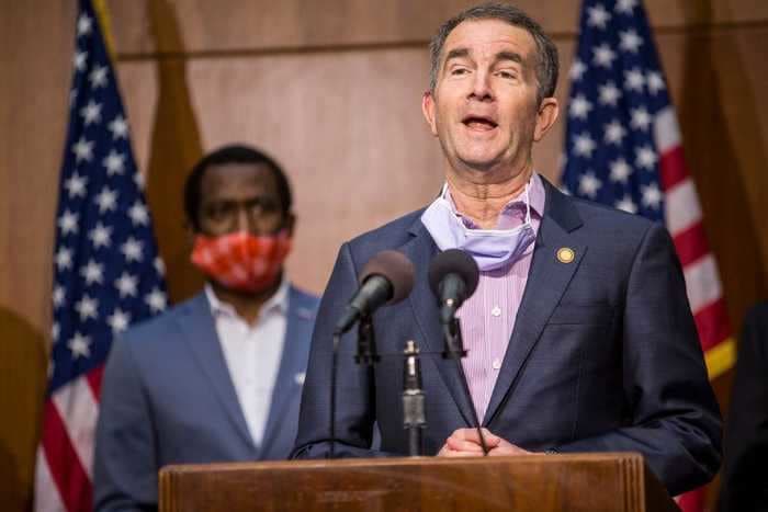 Virginia Gov. Ralph Northam and his wife test positive for coronavirus as health officials warn against Trump's scheduled campaign rally