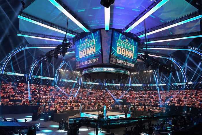 The inside story of the WWE ThunderDome, a futuristic arena built for the pandemic, which has had 130,000 total entry requests from fans since August