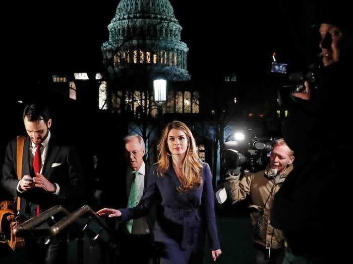 How 31-year-old Hope Hicks became the youngest White House communications director in history and a top executive at Fox before returning to counsel Trump