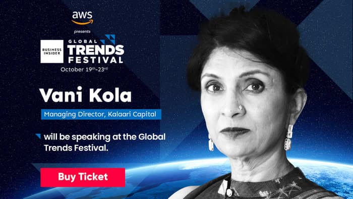 Meet Vani Kola, the unicorn hunter, at Global Trends Festival 2020