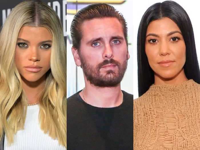 Sofia Richie unfollows Scott Disick and Kourtney Kardashian on Instagram