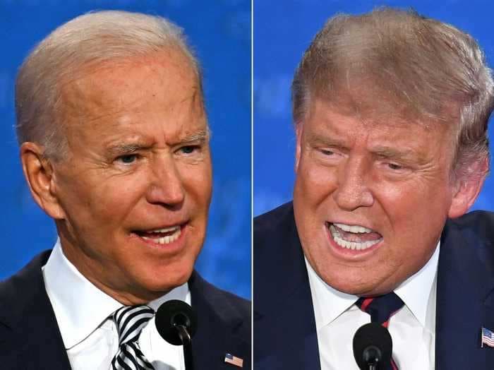 Amazon, Apple, Facebook, and Google employees have reportedly shelled out $4.8 million to support Joe Biden since 2019 — and $240,000 for President Trump