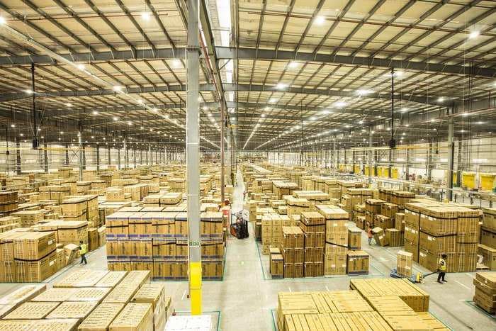 Ahead of the festive season, Amazon opens one of its largest fulfillment centres in India