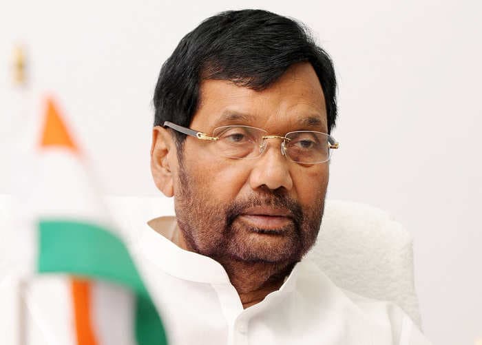 India's consumer affairs minister Ram Vilas Paswan passes way at 74