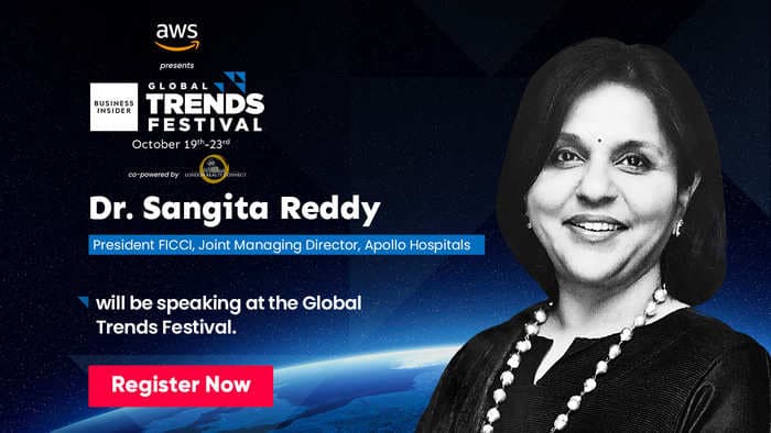 Watch Sangita Reddy, President, FICCI, speak about women entrepreneurship and economic leadership at the Global Trends Festival 2020