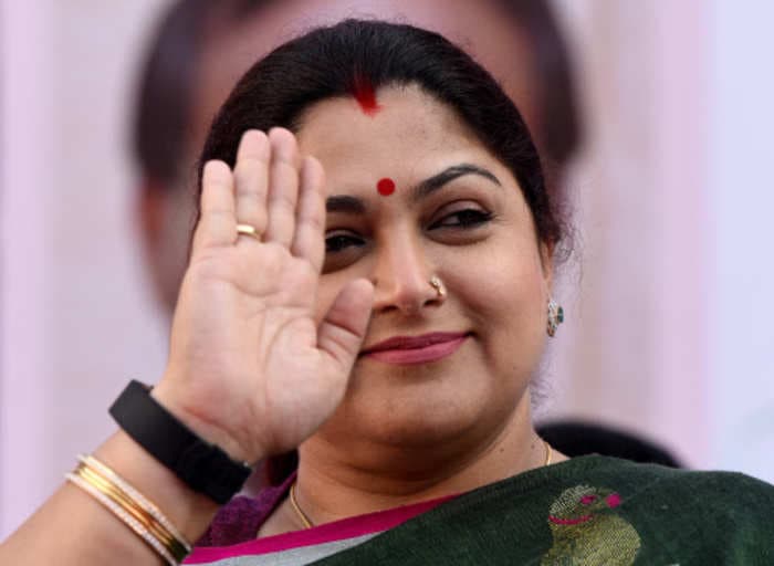 Actor-turned-politician Kushboo Sundar joins BJP hours after quitting Congress