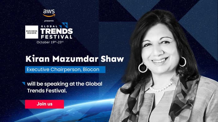 Catch Kiran Mazumdar Shaw at the Global Trends Festival 2020, speak about unlocking India's suppressed potential