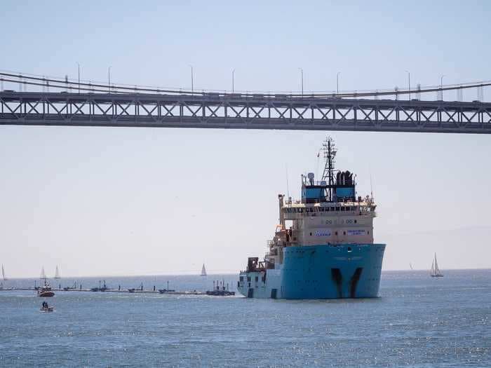 Microsoft teamed up with a nonprofit using autonomous 'interceptor' boats to clean up the ocean and is helping it identify trash with machine learning