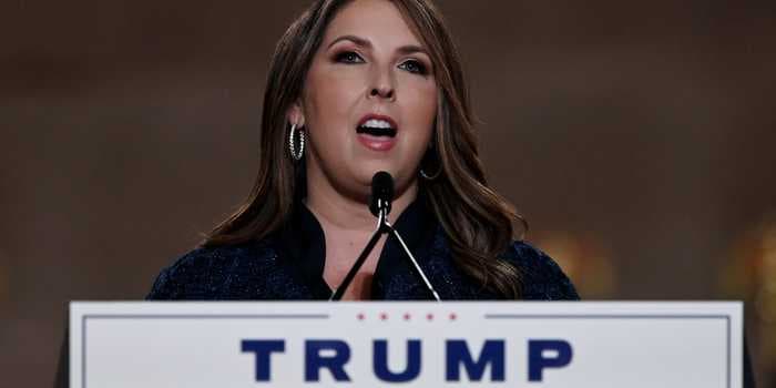 RNC chairwoman says Republicans who distance themselves from Trump are 'hurting themselves in the long run'