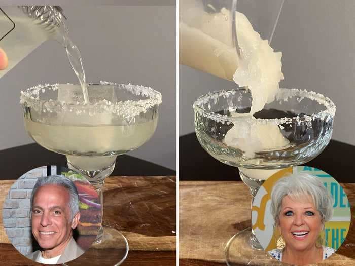 I made margaritas using 4 celebrity chefs' recipes, and the best was also the quickest to make