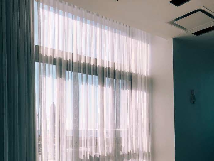 Transparent window Curtains for home