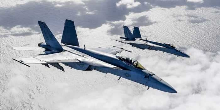 US Navy F/A-18s would 'destroy' China's J-15 carrier fighters in air-to-air combat today, but the future could be a different story