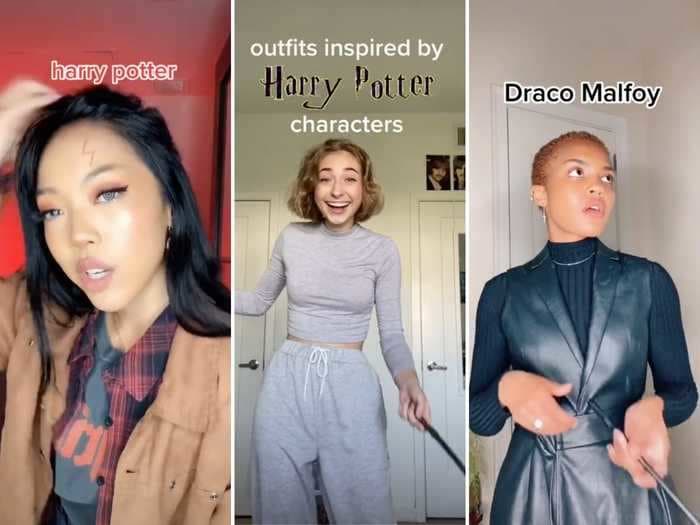 Harry Potter TikTok trend has creators putting together outfits inspired by the Harry, Ron, and other characters