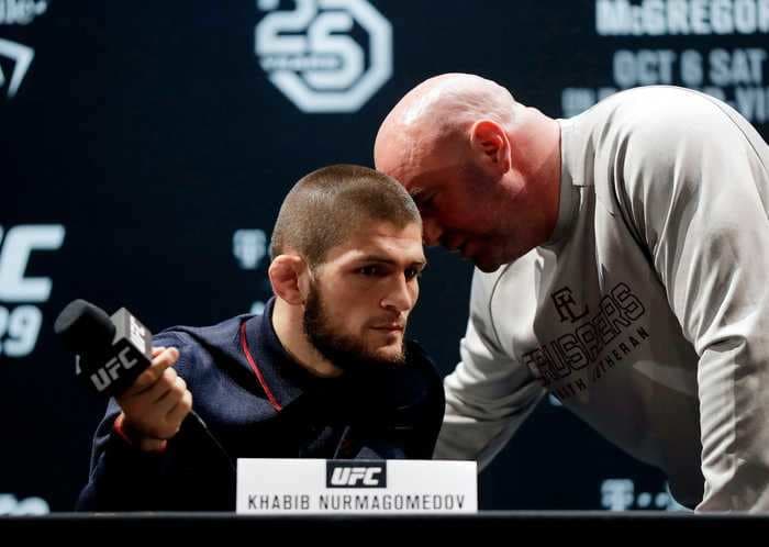 'There's a good chance' Khabib Nurmagomedov will make a sensational comeback and fight again, UFC boss Dana White said