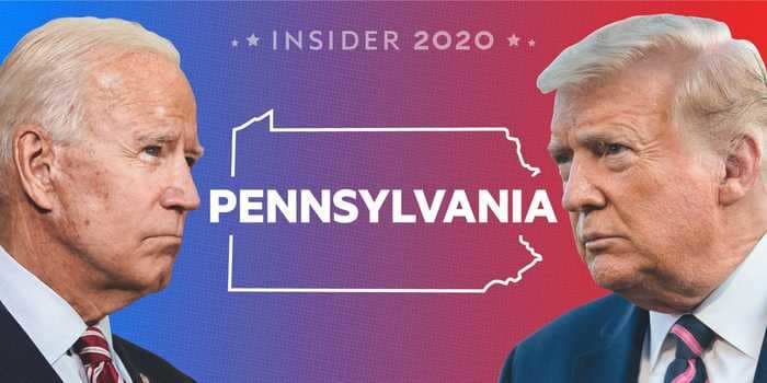 Where Biden and Trump stand in Pennsylvania in the polls 3 days out from the election