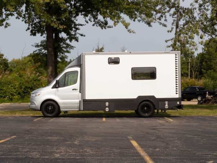 A camper van maker just unveiled its first Class B RV based on the Mercedes-Benz Sprinter and it costs more than $300,000