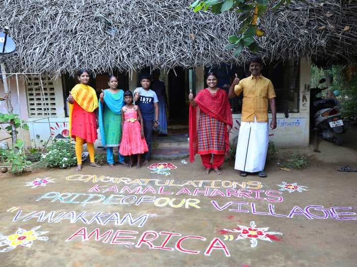 Kamala Harris' Indian ancestral village celebrates her victory as she becomes Vice President of the United States