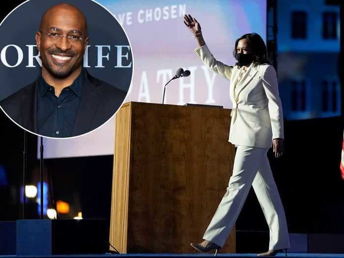 People are calling out CNN host Van Jones for saying that Kamala Harris walked out to Beyoncé instead of Mary J. Blige before her victory speech