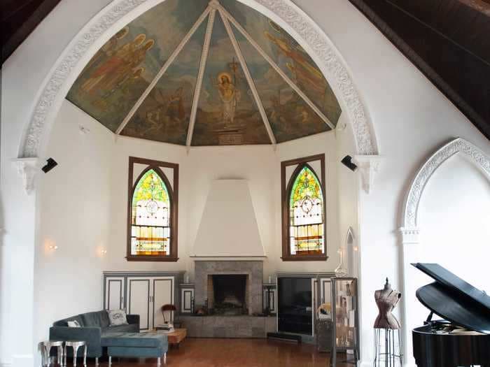 After buying a 19th-century church in Chicago for $1.1 million, a couple turned it into a private home and an event space for the community