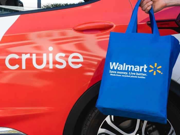 Walmart teams with electric self-driving carmaker Cruise in the retail giant's latest push for futuristic delivery technology