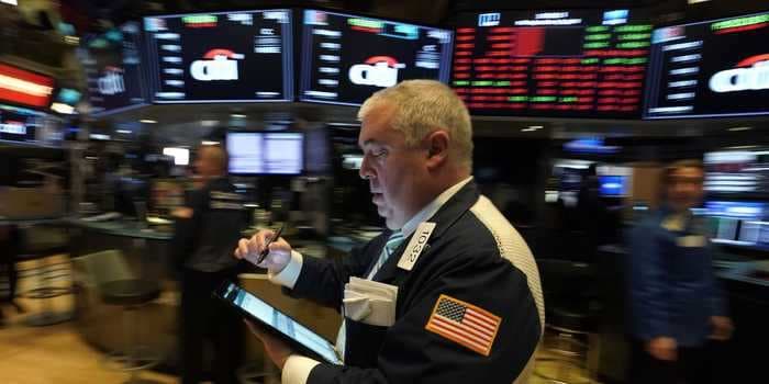 US stocks waver as investors shift cash from tech giants to cyclicals