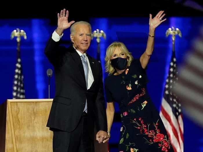 Jill Biden made a statement in a $5,690 dress from a designer with a long history in the White House, and it's already sold out