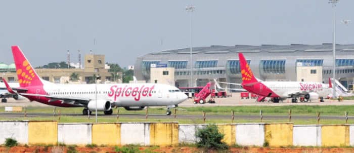 Spicejet is losing one rupee where it was losing four thanks to cheaper fuel and cut in rentals