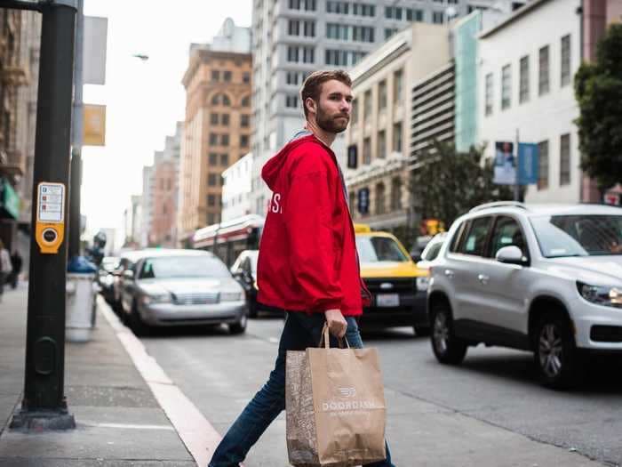 DoorDash delivery workers won't get stock grants from its IPO, but the company is giving out cash bonuses