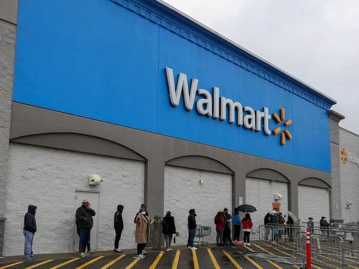 Walmart is counting customers in and out of its stores again as COVID-19 cases continue to rise across the US