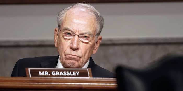 87-year-old Sen. Chuck Grassley of Iowa tests positive for COVID-19