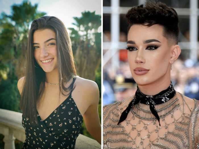 James Charles defended Charli D'Amelio and compared her massive follower loss to his own 2019 scandal