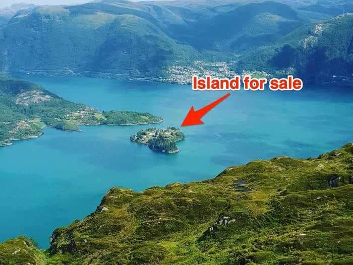 A private island in the middle of a Norwegian fjord that used to be a low-security prison is now selling for $3.2 million